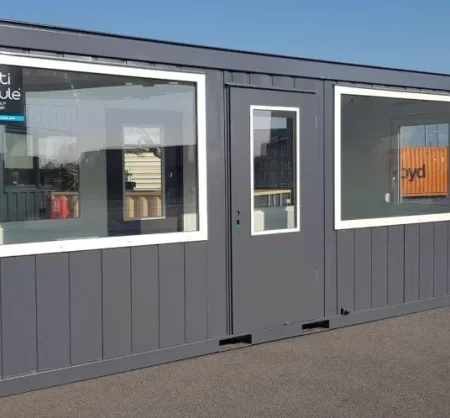 BATIMODULE 20 Pies Oficina semividriada