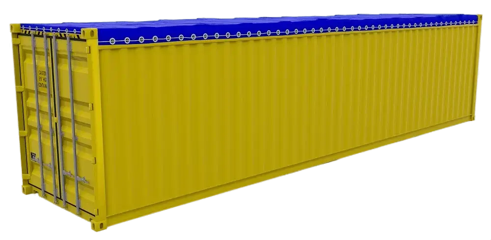Contenedores abiertos de 40 pies