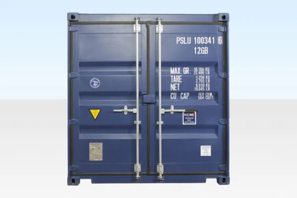 Container marittimo 10 piedi x 8 piedi – Nuovo (One Trip) Blu - Imagen 3