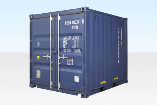 Container marittimo 10 piedi x 8 piedi – Nuovo (One Trip) Blu
