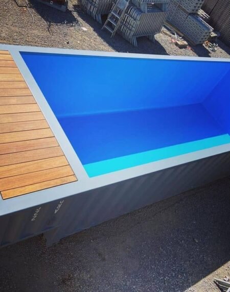contenedor de piscina de 20 pies