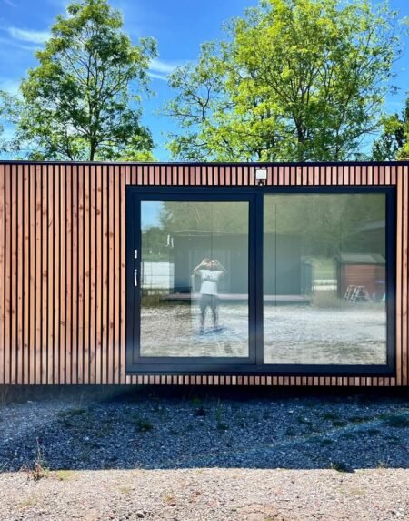 Módulo habitable de 14 m² – Diseño moderno y minimalista