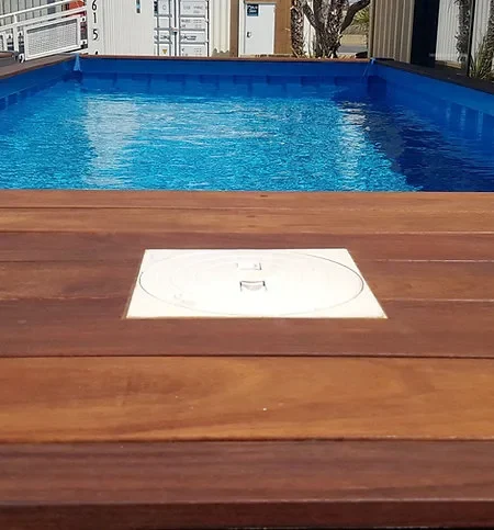 Contenedor de piscina Authentic BOX 20′ – Innovación, diseño y diversión