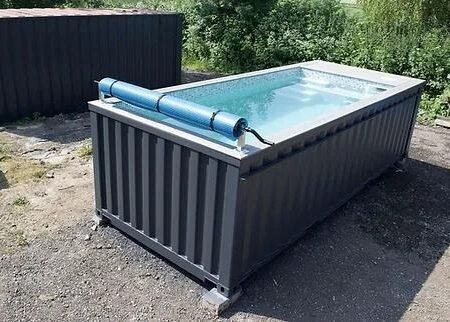 PISCINA CONTENEDOR 20 PIES JET DE NATACIÓN