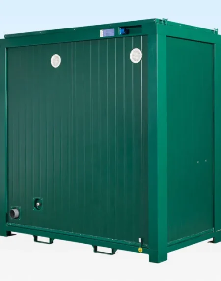 Inodoro Doble 1+1 – 8×5 Pies (Verde)