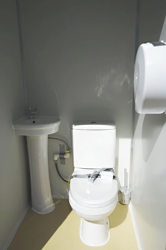 Inodoro portátil con lavabo – Ideal para eventos al aire libre - Imagen 5