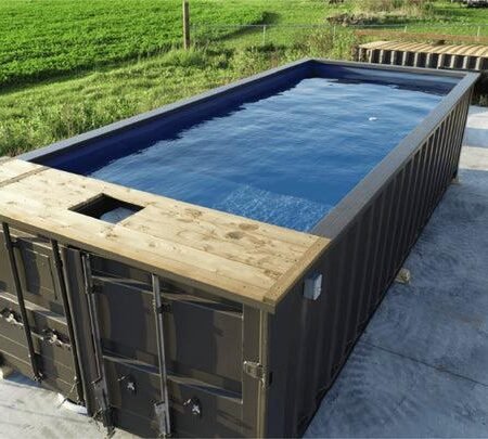 Piscina de contenedores de 20 pies