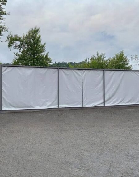 40’hc abierto con sistema de lona